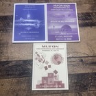 1996 2000 2001 Mufon Ufo Symposium Vintage Flying Saucers Proceedings Lot Of 3