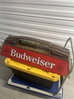 Vtg Anheuser-busch Budweiser Beer Clydesdales Hanging Pool Table Bar Light 40 