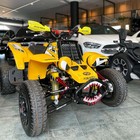 Yellow Shock Covers For Yamaha Banshee Yfz350  set 3  Retro Special Edition