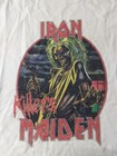 Vintage Iron Maiden Killers T Shirt Heavy Metal Size Mens S m 21  Chest Across