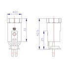 5-20pcs E12 Lamp Holder Light Socket Candelabra Bulb Sockets With 6  Wire