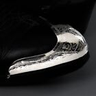 New  Western Cowboy Boot Toe Tips Rand -engraved Silver Toe Tips - Pair   Set