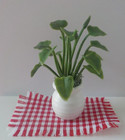 Dollhouse Miniature Potted Plants Flowers In Ceramic Pot 1 12 Scale