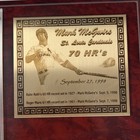Mark Mcgwire St  Louis Cardinals 70 Home Run Champion Limited Edition Plaque