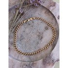 Estate Aurafin 14k Yellow Gold Chain Bracelet Or Anklet 10in