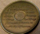 Alcoholics Anonymous Aa 6 Year Bronze Medallion Coin Sobriety Sober Chip Token