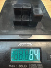 Catalin Black Cubes By Bakelite 10 Cubes 18 81mm Diameter 84 Grams Vintage