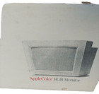 Applecolor Rgb Monitor Empty Vintage Original Computer Box Only