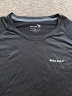 Baleaf Me s Sustainable Line Quick Dry Short Sleeve T-shirt Black Lt Running Tee