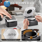 Reusable Vertuo Pods Kit For Nespresso Machine no Pod  103 Foils Kit  Black