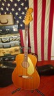 Vintage 1969 Fender Malibu Small Bodied Acoustic Natural Vintage Soft Case