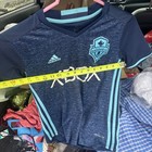 Adidas Seattle Sounders Fc Soccer Jersey Mens Blue Pacific Xbox Mls Alternate L