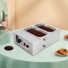 600w 19 14 7in Silver Ac 110v 50 60hz Professional Chocolate Melting Machine