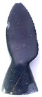 Signed Eskimo Inuit Stone Soapstone Carving Art Of A Whale Tail 