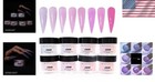 Professional Acrylic Powder Set - 8 Colors - 2oz Each
