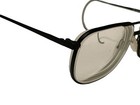 Mens Vintage Art Craft Black Metal Aviator Sunglasses Eyeglasses Frames  160 Mm