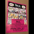 Orig 1980 Flyer For Documentary About Nyc Punk Scene - D o a  - Sex Pistols More