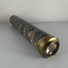 Vintage 10  Van Cort Instrument Makers  l optique  Brass Kaleidoscope