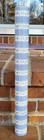 Vtg Rubbermaid Contact Paper Villa Flora Roll Farmhouse Blue Stripe 18in X 3 Yds