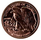 Copper Art Coins   Liberty Walking Design   Three-piece Set   Fine  999 Bullion