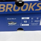 Size 10 D Men   s Brooks Ghost Max 4 Navy New With Box   