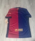 Barcelona 2024 2025 Home Football Soccer Jersey Nike Fn8797-456 Mens Sz M Nwt