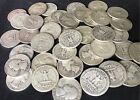90  Silver Full Date Pre-1965 Washington Quarter Lot  Choose How Many