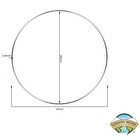 Country Brook Design   8 Inch Metal Crafting Hoops  10 Pack