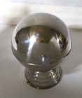 Art Deco Chrome Lidded Dome Butter Dish