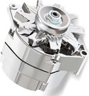 Alternator 120amp Chrome 1 Wire Self Exciting Street Rod For Gm 305 350 Bbc Sbc