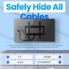 In-wall Cable Management Kit - Recessed Outlet  Tv Cord Hider  Powerbridge Mount