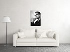 Portrait Of Malcolm X Representative Print Wall Art Home Decor - Poster 20x30