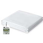 Ultra Soft White Full Flat Sheet - Brushed Microfiber  Wrinkle-free  Easy Care 