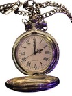     new     Silver Walking Liberty Half Dollar Coin Pocket Watch Silver Tone Beaut