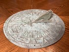 Vtg Grim Reaper Sundial  grow Old Along With Me The Best Is Yet To Be   11      B2