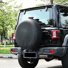  Pvc Thickening Leather Spare Tire Wheel Cover 16inch For Tire Diameter 30 -32 