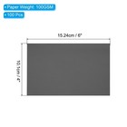 100 Sheets Vellum Paper 4x6 Vellum Paper Printable Translucent 100gsm Black