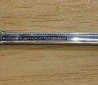 Wallace Aegean Weave Plain Sterling Silver 4 1 2    Demitasse Spoon