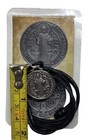 Medalla San Benito Medal St Benedict 1    Holy Card Necklace Favors Protection