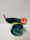 Ty Beanie Baby Hissy  The Tie-dyed Snake   Pristine-clean Mint With Mint Tags