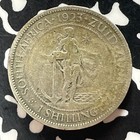 1923 South Africa 1 Shilling Lot t5045 Silver 