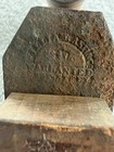 Antique 19th Century Reed Wooden Molding Plane William Ash Cast Steel Iron
