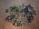 125 Pc Curtain Ring Clips Metal Drapery Clip Rings Bulk Lot Assorted Finishes