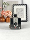 Vintage Kodak Brownie Hawkeye  Bakelite Box Camera  620 Film  Black