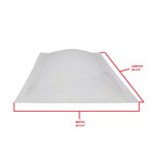 Replacement Dome 25-1 4 In  X 49-1 4 In  Gordon Curb Mount Skylight