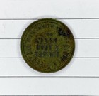 Vtg Chicago Heights Il Illinois Citizens Fed l Savings   Loan Bank Parking Token