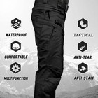 Tactical Mens Cargo Pants Waterproof Work Hiking Combat Outdoor Trousers Pants