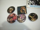 Whitesnake Button Lot W  Patch  sticker 1980 s Vintage Lot Of 7 Coverdale