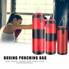 Heavy Boxing Punching Bag Training Gloves Speed Set Kicking Mma Workout Kick Bag