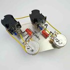 Gibson Les Paul Coil Split Wiring - Cts 500k Push pull Pots - Orange Drop Caps